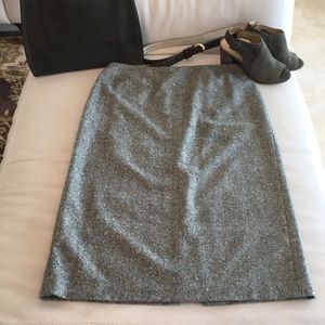 Talbots Collection tweed pencil skirt